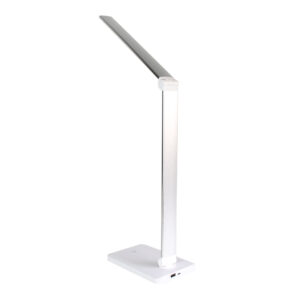 LAMPARA DE ESCRITORIO LED  ALUMINIO BLANCA (JTHOG829)