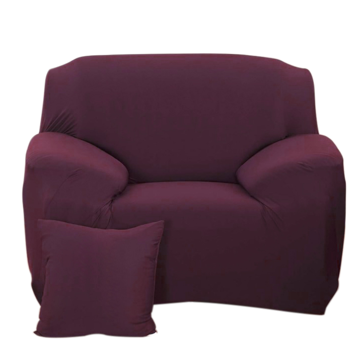 FUNDA ELASTICA P/SILLON 1 CUERPO VIOLETA (JTHOG939)