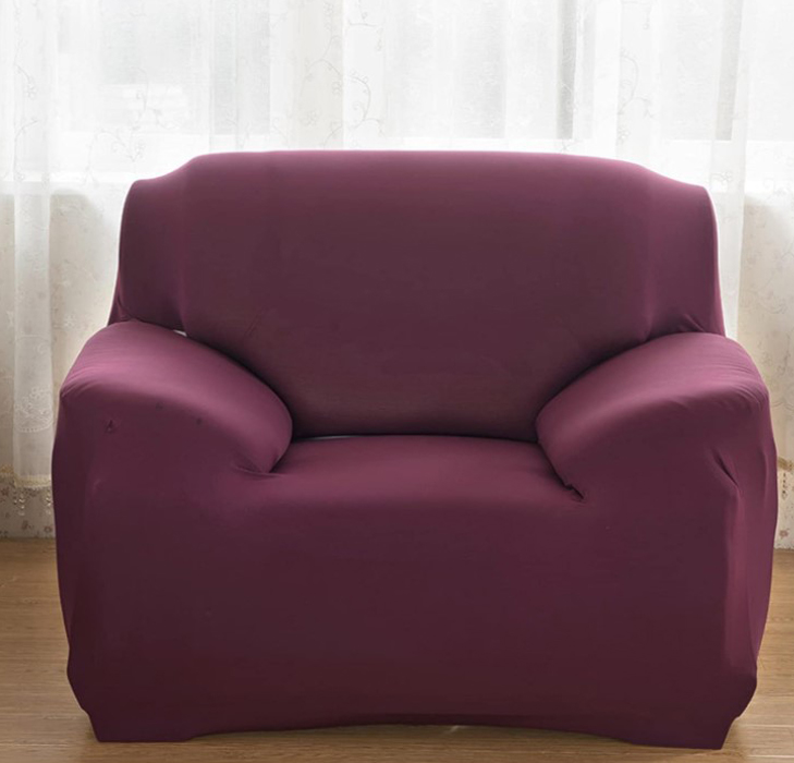 FUNDA ELASTICA P/SILLON 1 CUERPO VIOLETA (JTHOG939) - Image 2