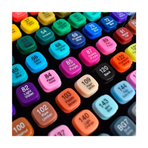 SET 80 MARCADORES DE DOBLE PUNTA COLORES (JTJUG1002)