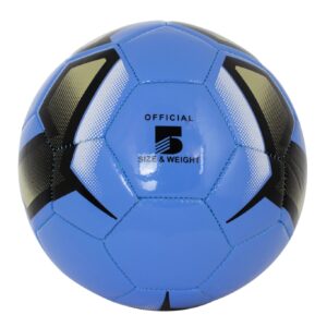 PELOTA FUTBOL N°5 CELESTE (JTJUG174)