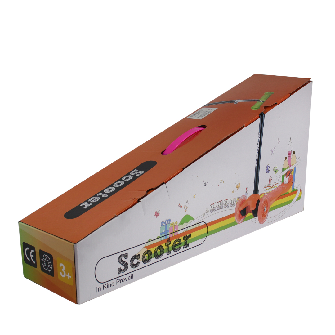 TRIPATIN SCOOTER ESTAMPADO REGULABLE CON LUZ (JTJUG214-26) - Image 2