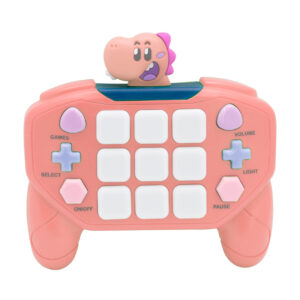 CONSOLA DE EMPUJE RAPIDO LUZ Y SONIDO DINOSAURIO ROSADO (JTJUG338ROS)
