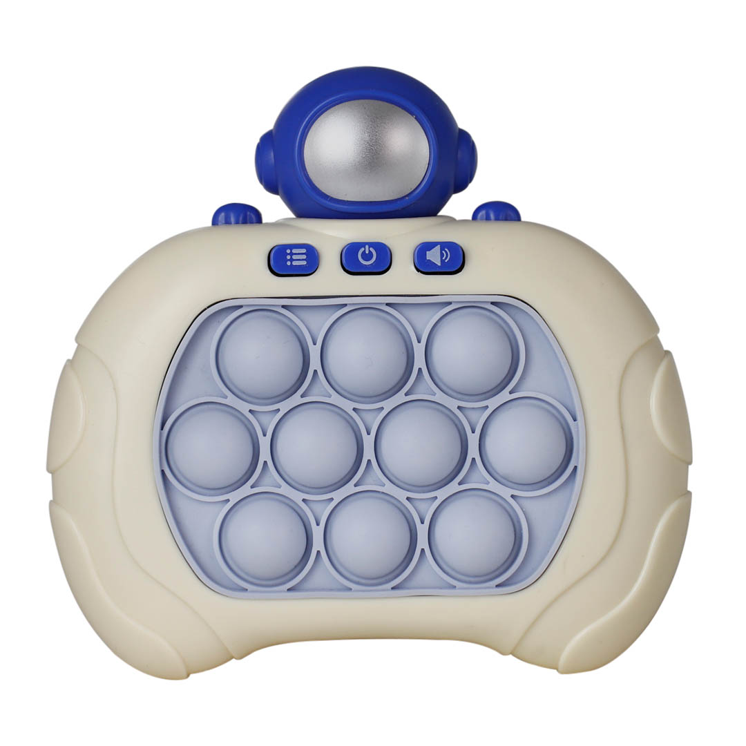 CONSOLA POP IT CON LUZ Y SONIDO ASTRO AZUL (JTJUG931ASTRO)