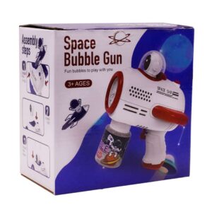 PISTOLA DE BURBUJAS ASTRONAUTA ROJO (JTJUG939ROJO)