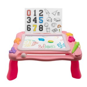 TABLERO DE DIBUJO MAGNETICO BORRABLE ROSADO (JTJUG941ROSA)