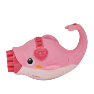 PISTOLA BURBUJAS 11 AGUJEROS DELFIN ROSADO (JTJUG944ROSA)
