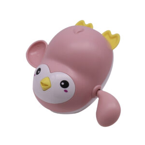 JUGUETE DE BAÑO PINGUINO CON MOVIMIENTO ROSADO (JTJUG963ROS)