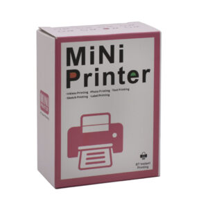 MINI IMPRESORA TERMICA CARITA CAT ROSA (JTJUG973ROS)