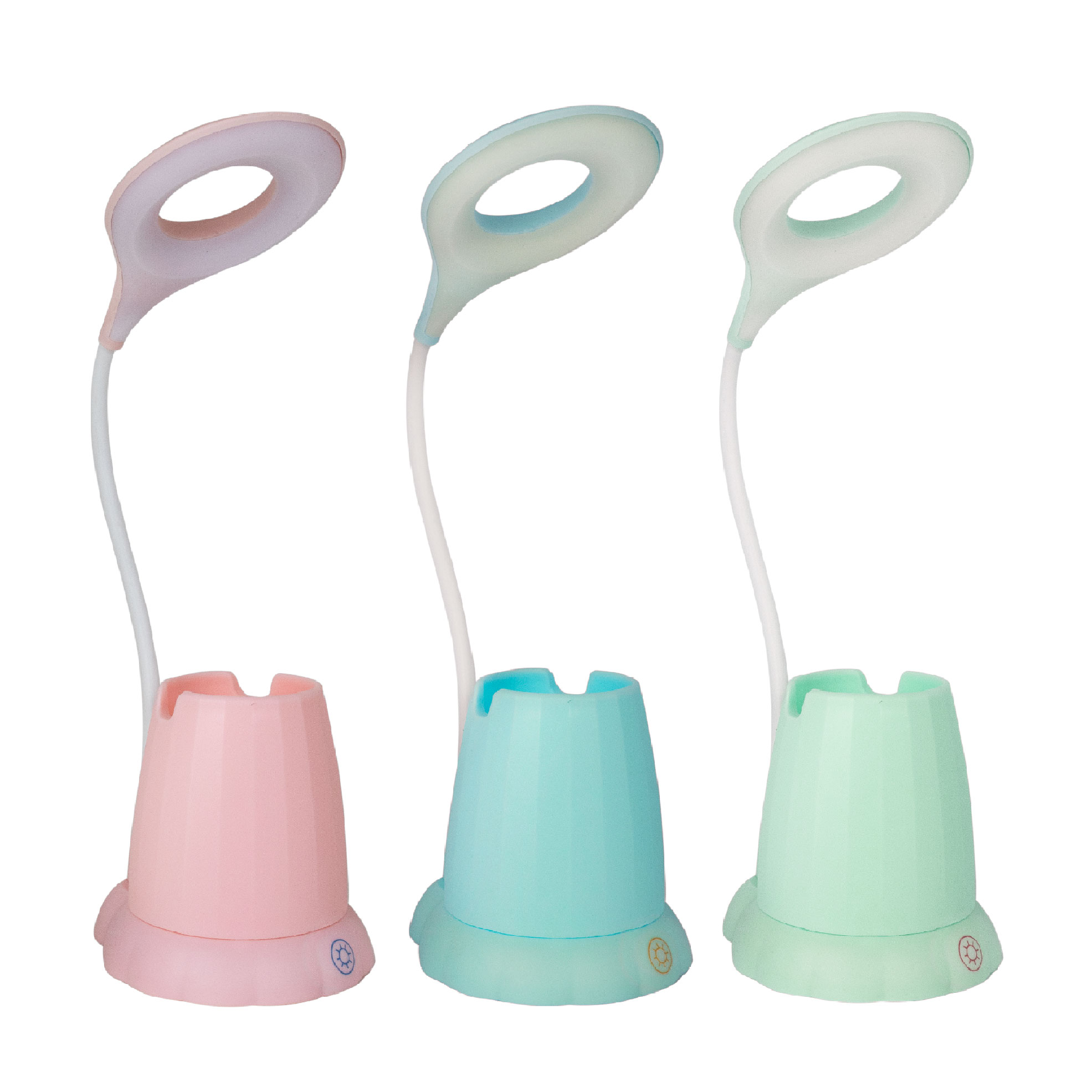 LÁMPARA LED LAPICERO OVAL USB FLEXIBLE COLORES (JTLAMP124)