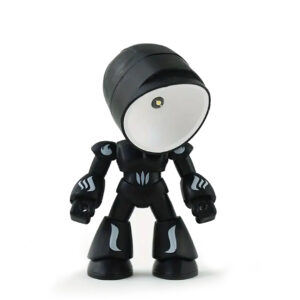 LAMPARA PORTATIL LED DISEÑO HEROE NEGRO (JTLAMP178NEG)