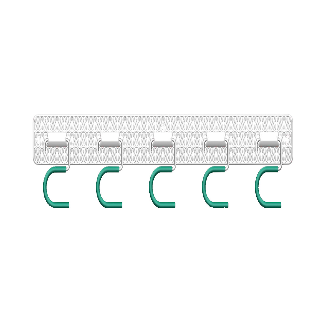 ORGANIZADOR DE ESCOBAS TRAPEADORES SECALUX (JTLUX007)