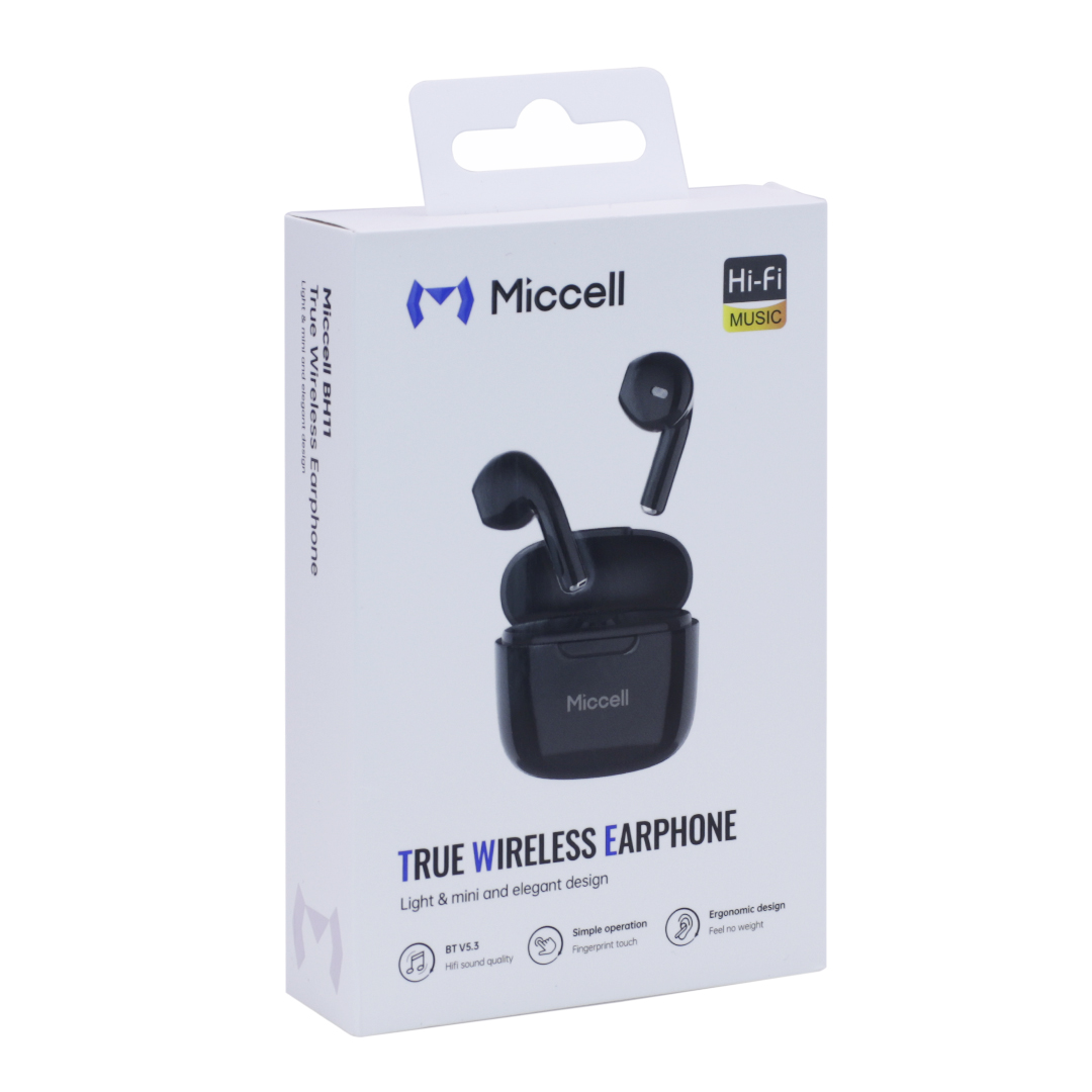 AURICULAR MICCELL INALAMBRICO VQ-BH11 TWS NEGRO (JTMICC038) - Image 2
