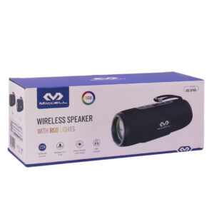 PARLANTE PORTATIL BT MICCELL SP40 AZUL CON LUZ RGB (JTMICC090AZU)