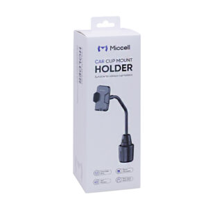 SOPORTE PARA CELULAR AUTO MICCELL VQ-CH07 PORTAVASOS 360° (JTMICC111)