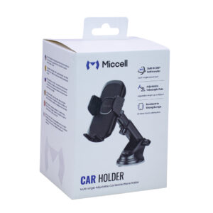 SOPORTE PARA CELULAR AUTO MICCELL CH27 VENTOSA 360° (JTMICC118)