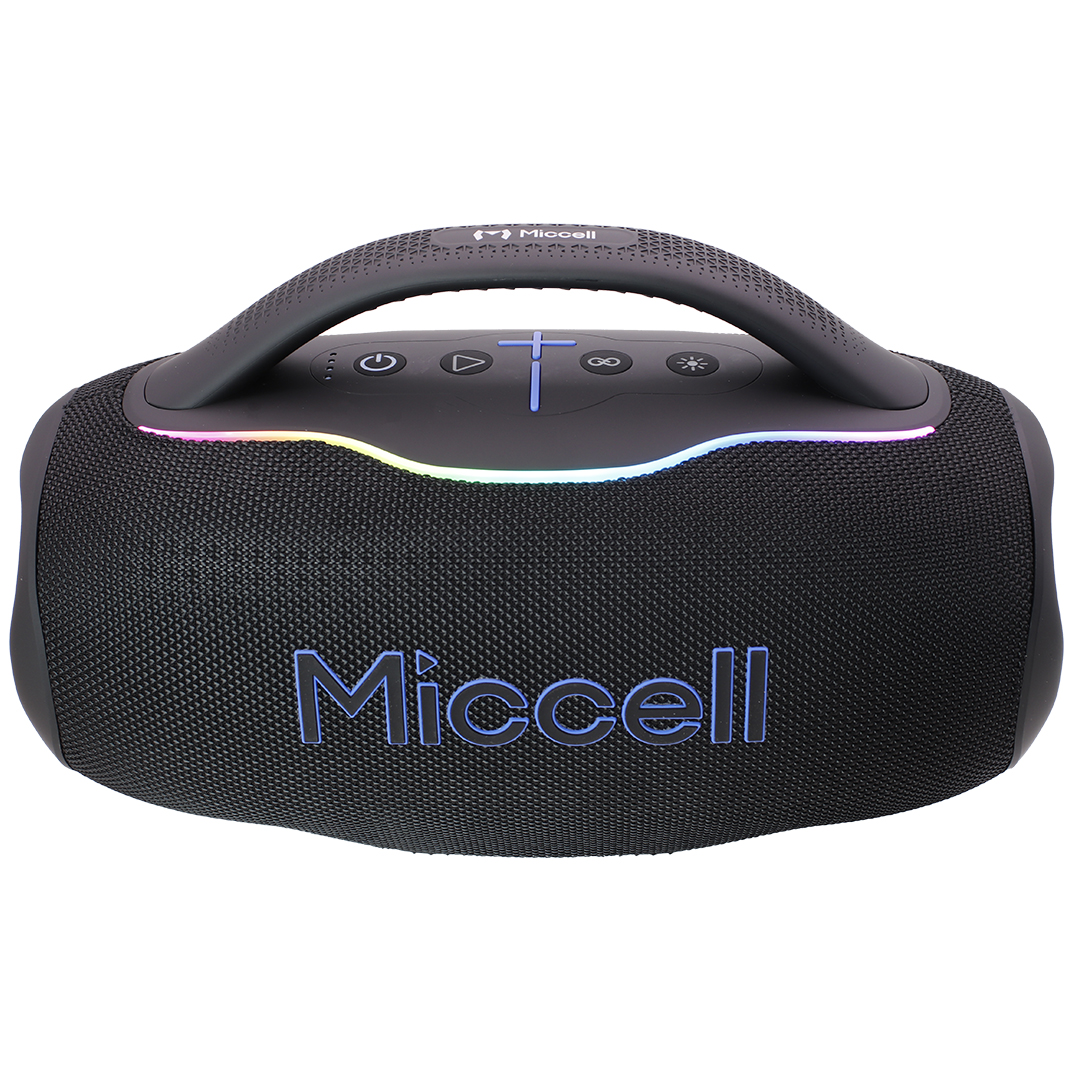 PARLANTE MICCELL PORTATIL BT USB RGB SP41 NEGRO (JTMICC126) - Image 3