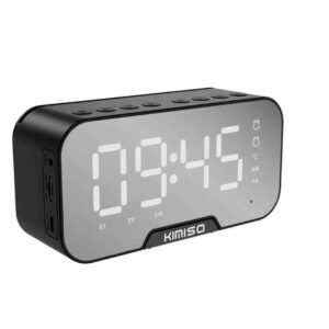 DESPERTADOR PARLANTE KIMISO K10 USB/BT RECTANGULAR (JTPAR651)