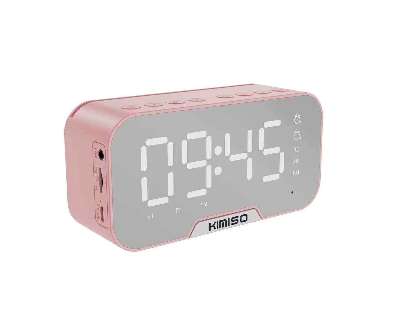 DESPERTADOR PARLANTE KIMISO K10 USB/BT RECTANGULAR (JTPAR651) - Image 3