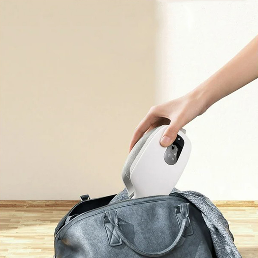 MASAJEADOR DE OJOS RECARGABLE CON MUSICA BLUETOOTH BLANCO (JTSEEN310) - Image 3