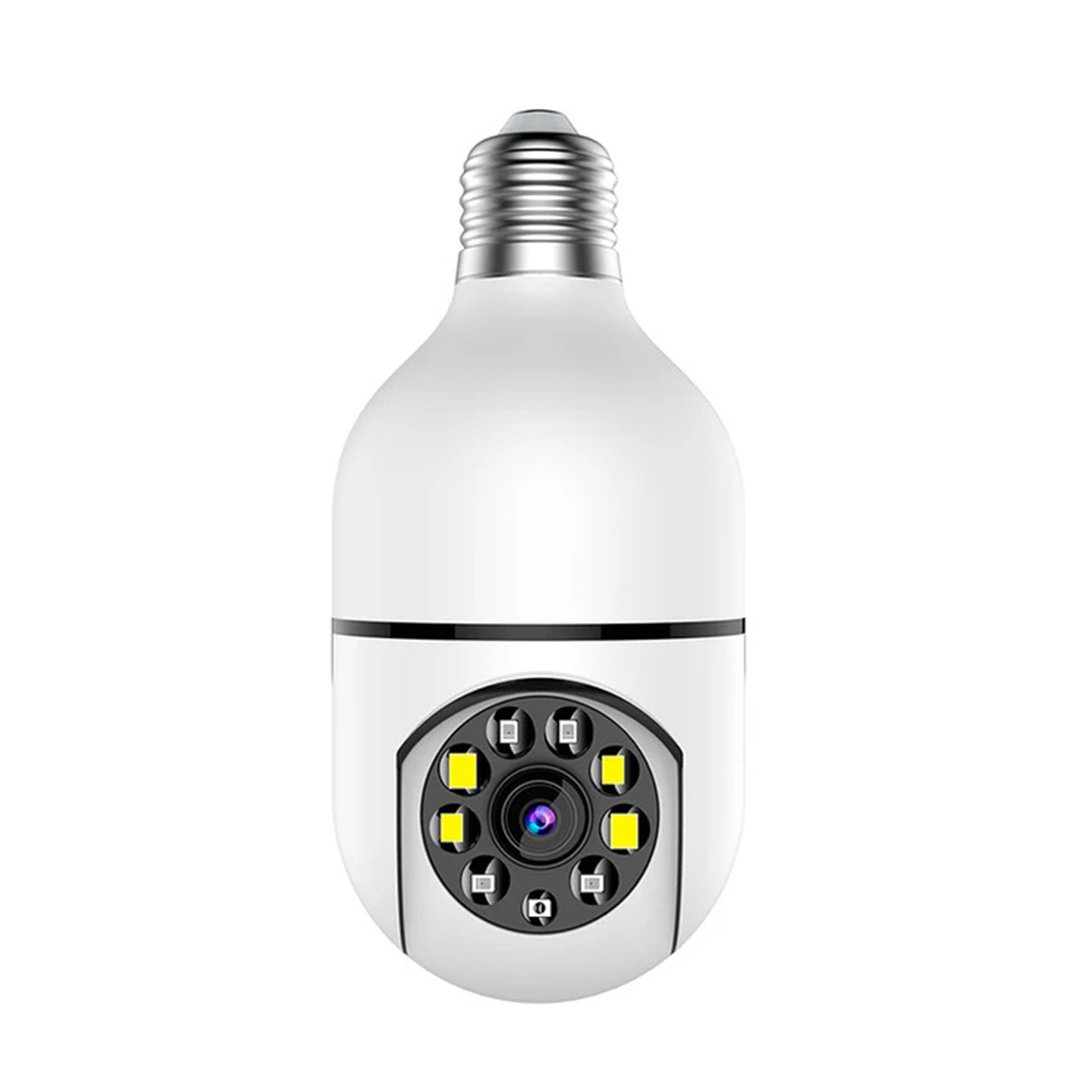 CAMARA DE SEGURIDAD LAMPARA FOCO WIFI E27 ROBOTICA 360° (JTSEGU041) - Image 2