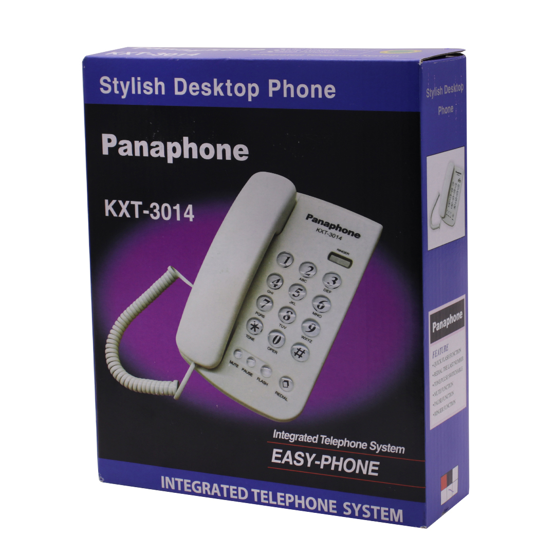 TELEFONO DE BASE PANAPHONE KXT-3014 NEGRO (JTTEL005NEG) - Image 3