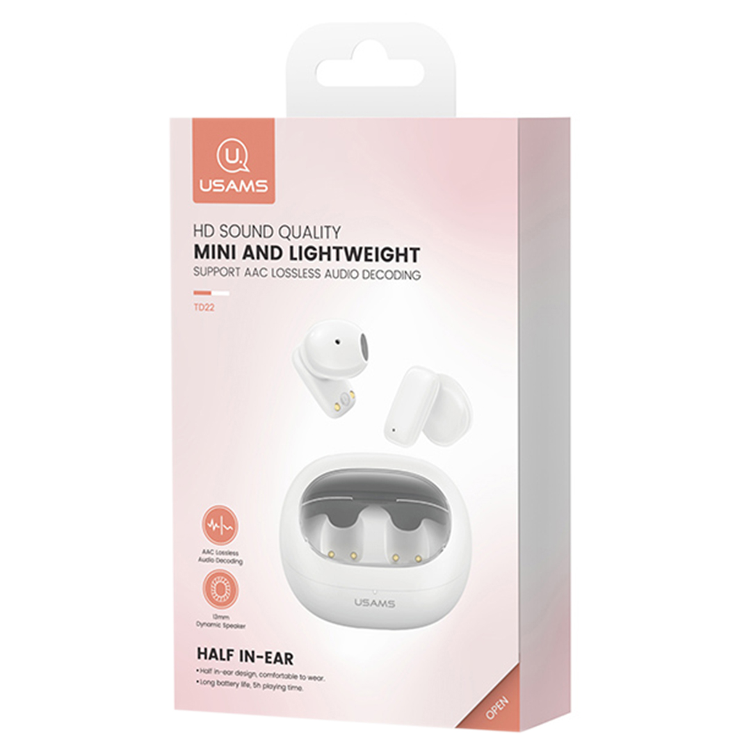 AURICULAR BT USAMS TWS BLANCO (JTUSAMS001) - Image 4
