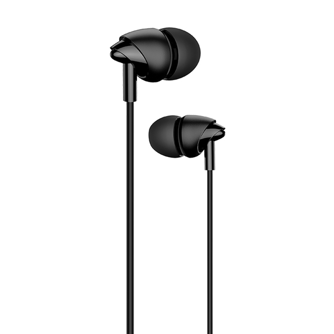 AURICULAR 3.5MM USAMS 1.2M NEGRO (JTUSAMS002)