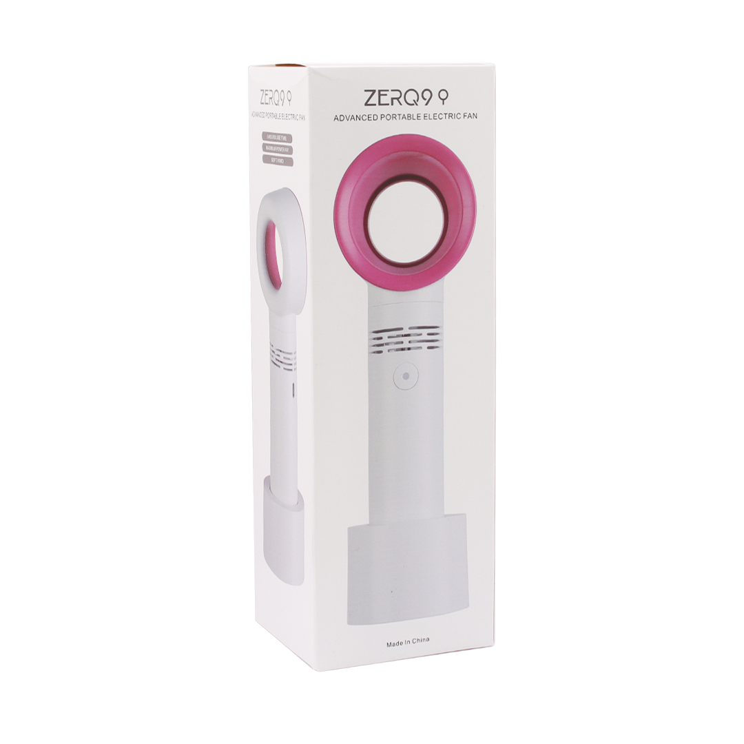 VENTILADOR PORTATIL SIN ASPAS RECARGABLE 3 VELOCIDADES BLANCO (JTVENT036) - Image 4