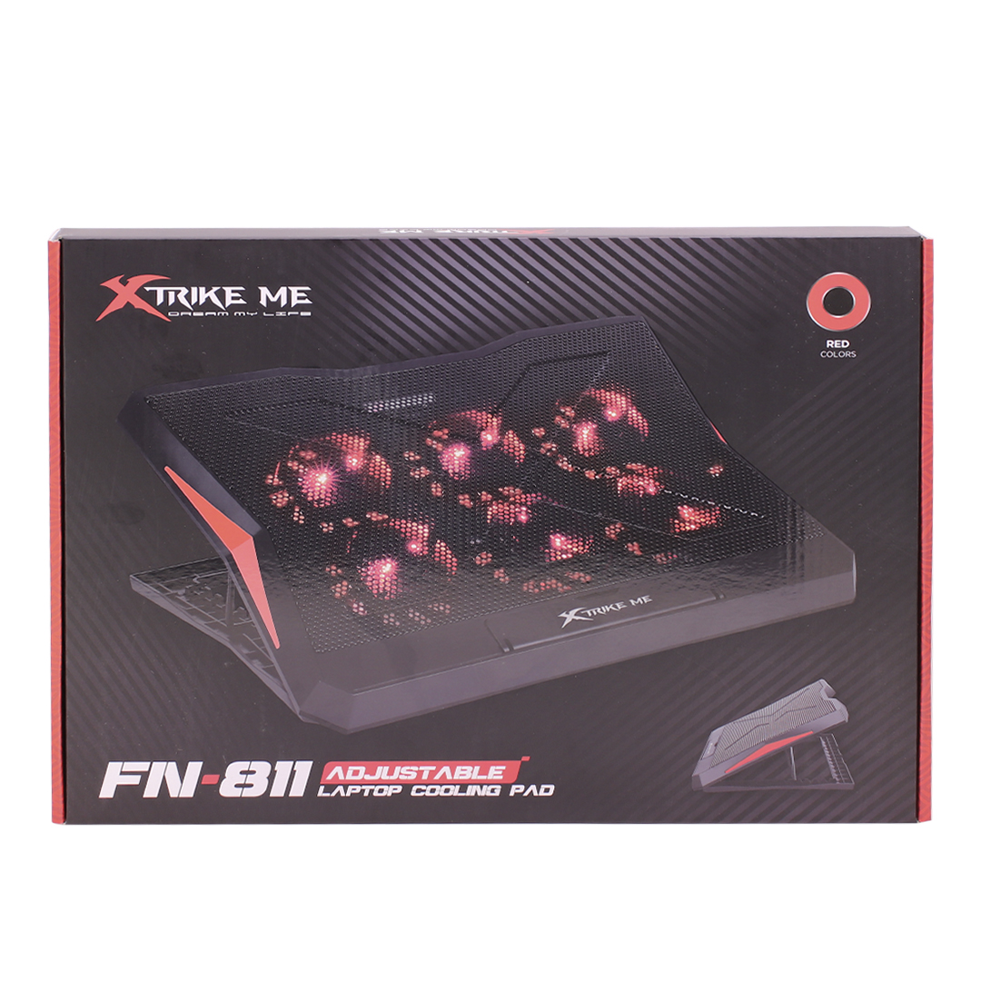 BANDEJA COOLER GAMER XTRIKE ME FN-811 6 VEN NEGRO (JTXTRIKE152) - Image 3