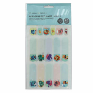 STICKERS ETIQUETAS PERSONALIZADAS X40 MNM (JTBABYMNM51)