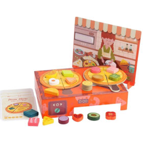 JUEGO PIZZERIA CON TOPPINGS HORNO DE MADERA (JTBABYQJ6005)