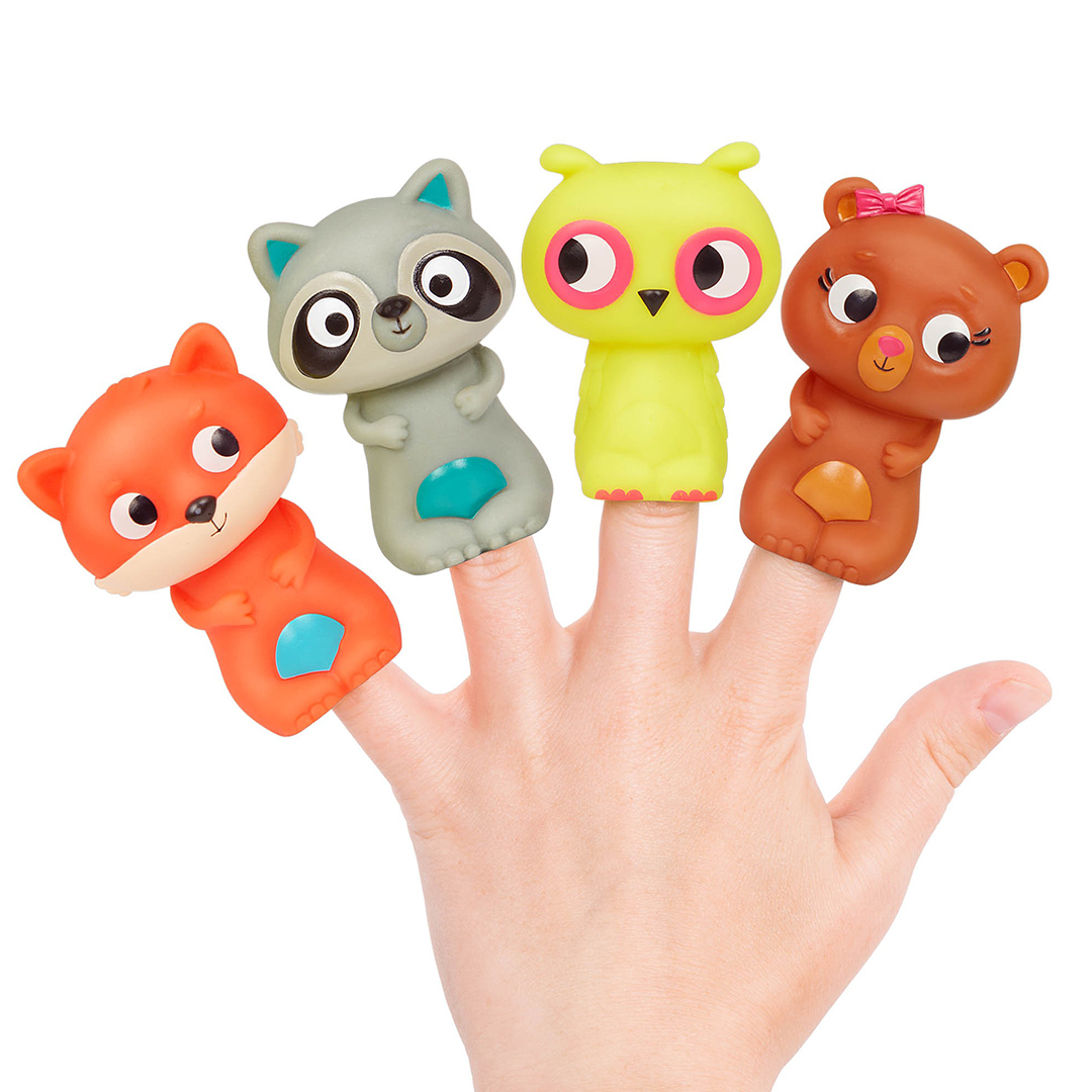 TITERES DE DEDO ANIMALITOS DE SILICONA (JTBABYQJ6110) - Image 2