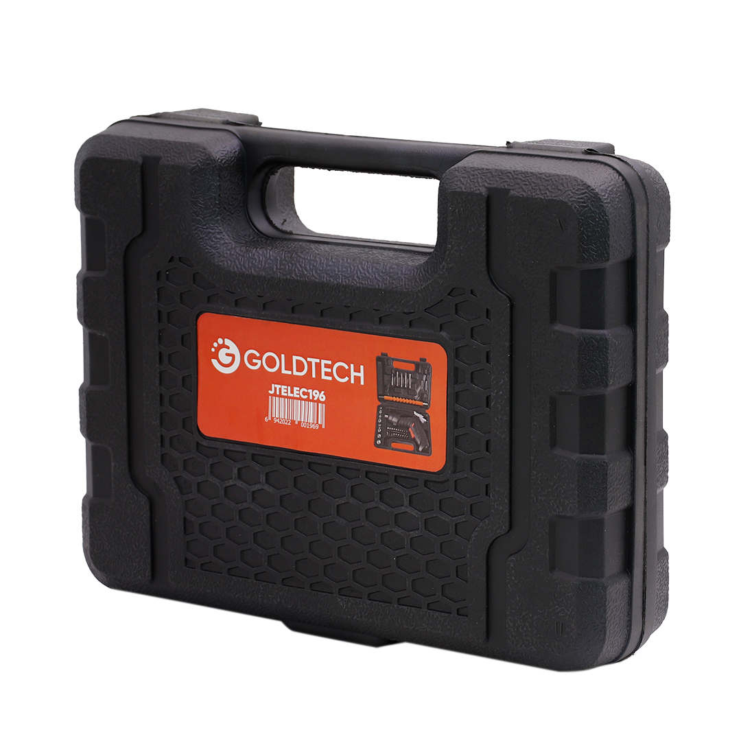 DESTORNILLADOR TALADRO GOLDTECH RECARGABLE (JTELEC196) - Image 3