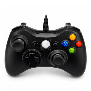 CONTROL JOYSTICK PARA XBOX 360 CON CABLE NEGRO (JTGAME001)