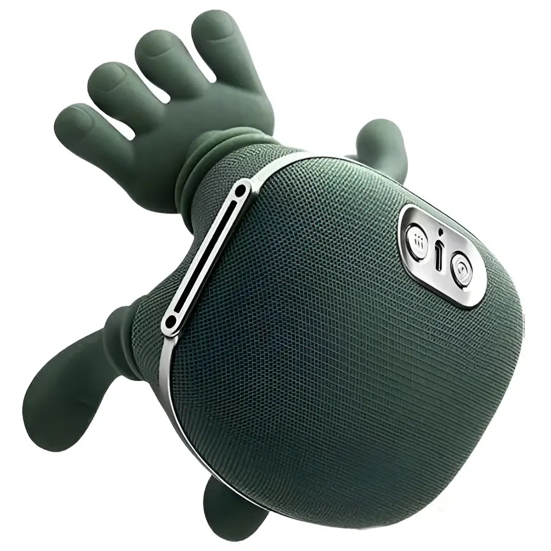 MASAJEADOR CERVICAL MANOS RECARGABLE VERDE (JTHOG1106)