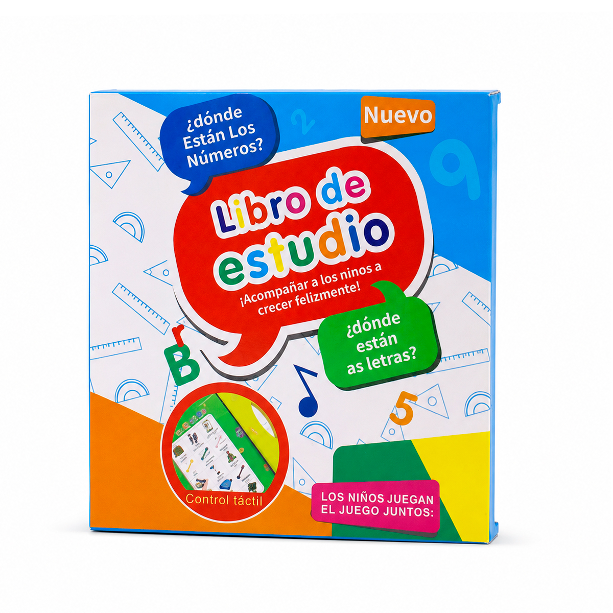 LIBRO DIDACTICO INTERACTIVO CON SONIDO DISEÑO 1 (JTJUG1018-1) - Image 3