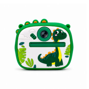 CAMARA DE FOTOS DUAL INSTANTANEA INFANTIL DISEÑO DINOSAURIO (JTJUG1024DIV)