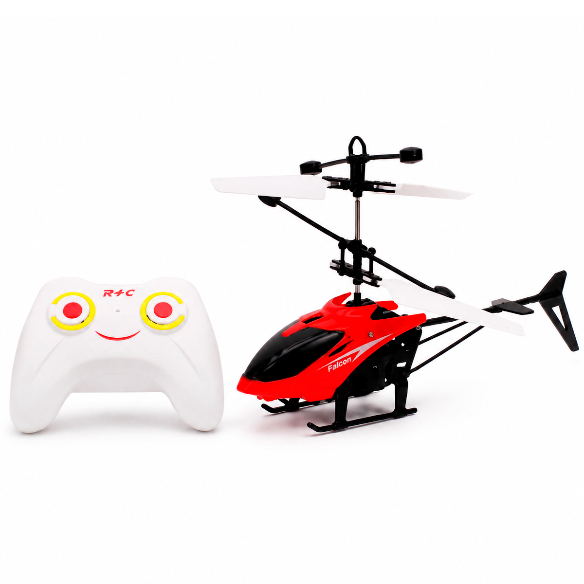 HELICOPTERO A CONTROL REMOTO LUZ LED RECARGABLE ROJO (JTJUG1033ROJ) - Image 3