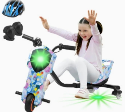 TRICICLO ELECTRICO PARA NIÑOS BLUETOOTH CON LUZ DISEÑO 1 (JTJUG1036-1)