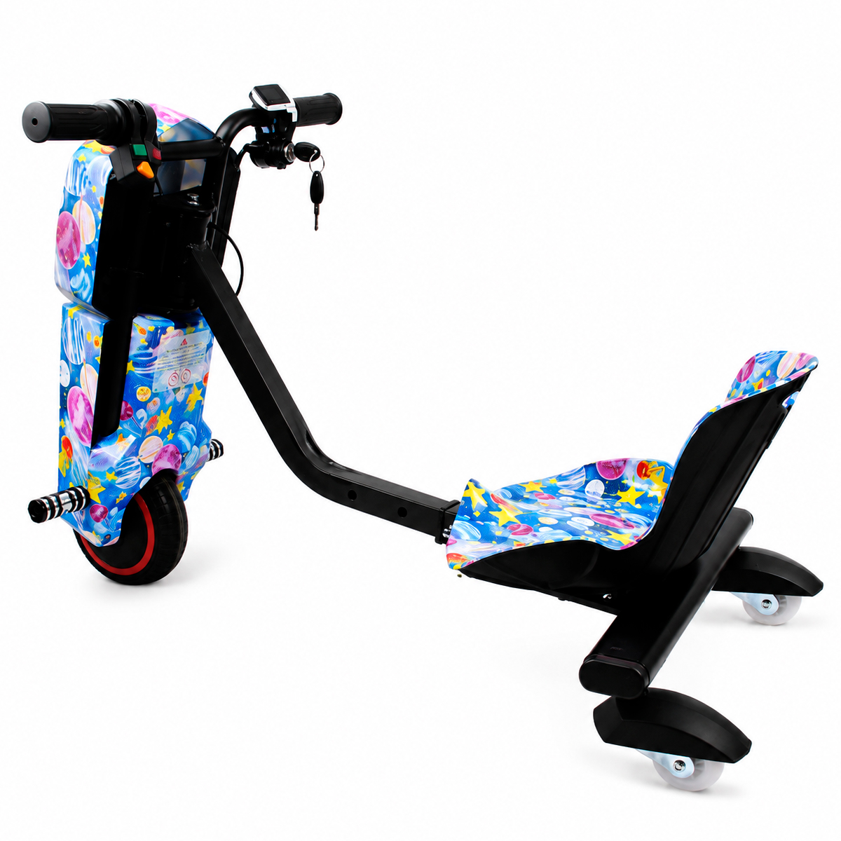 TRICICLO ELECTRICO PARA NIÑOS BLUETOOTH CON LUZ DISEÑO 1 (JTJUG1036-1) - Image 3
