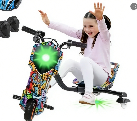 TRICICLO ELECTRICO PARA NIÑOS BLUETOOTH CON LUZ DISEÑO 2 (JTJUG1036-2)