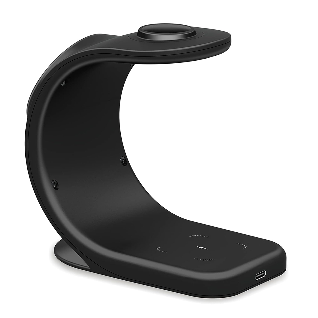 SOPORTE CARGADOR MAGNETICO 3EN1 NEGRO (JTACCEL348) - Image 4