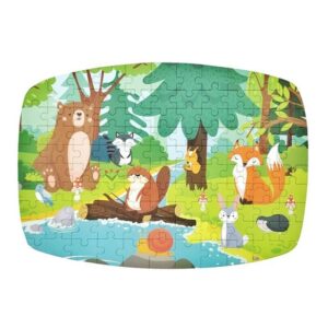 PUZZLE DE ANIMALES DEL BOSQUE 105 PCS (JTBABYQJ6103)