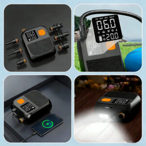 INFLADOR ELECTRICO RECARGABLE INALAMBRICO PARA TABLAS PADDLE KAYAK Y COLCHONES (JTHOG1082)