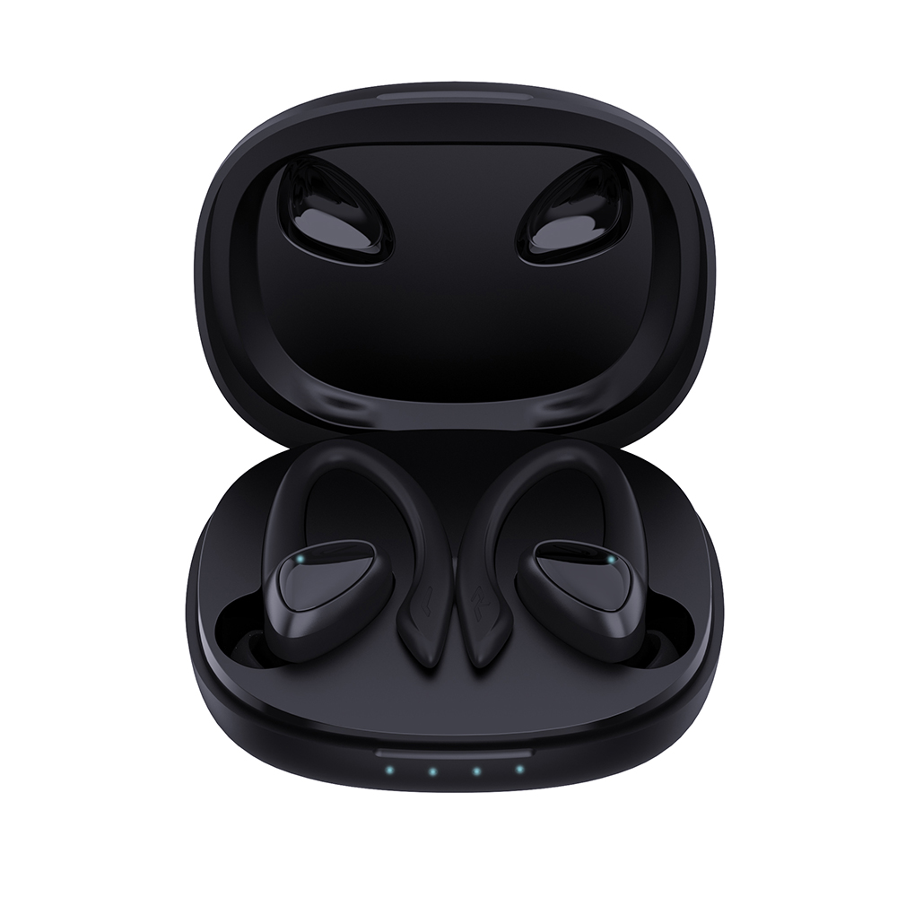 AURICULAR MICCELL INALAMBRICO VQ-BH24 OWS CON SUJETADOR NEGRO (JTMICC044) - Image 2