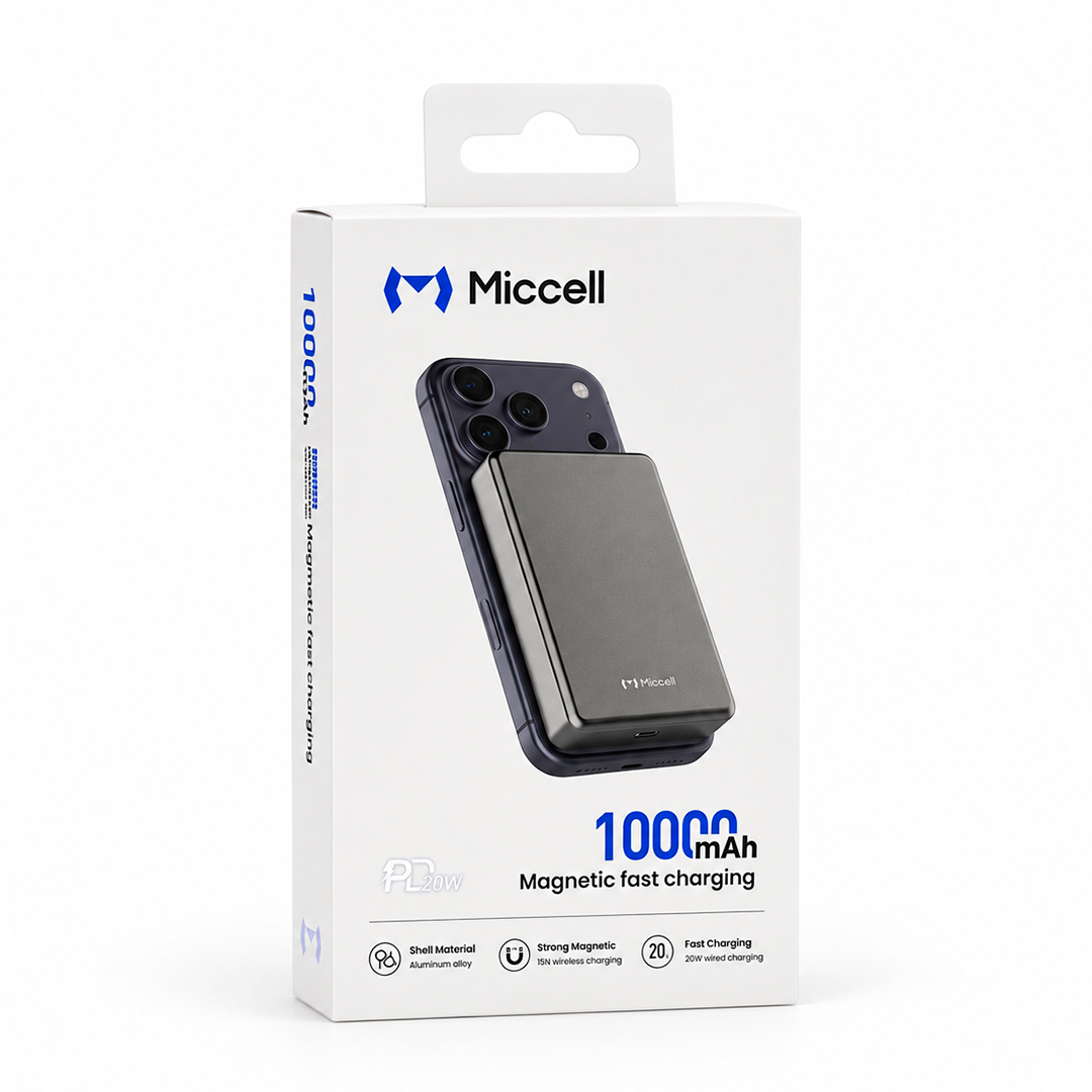 POWERBANK MICCELL MAGNETICO MAGSAFE 20W P31S PD 10000MAH (JTMICC135) - Image 4