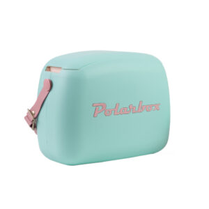 LUNCHERA TERMICA POLARBOX POP 6L VERDE AGUA ROSA (JTPOLARPOP10)