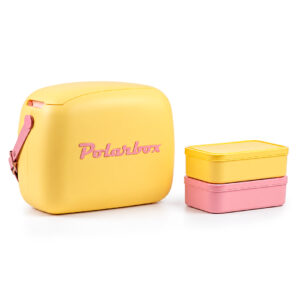 LUNCHERA TERMICA POLARBOX POP 6L AMARILLO ROSA (JTPOLARPOP20)