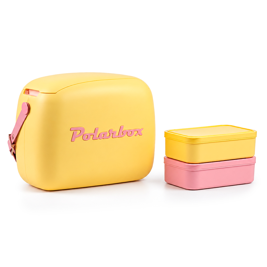LUNCHERA TERMICA POLARBOX POP 6L AMARILLO ROSA (JTPOLARPOP20)